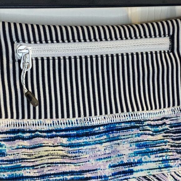 Lululemon Speed Short *4-way Stretch Blurry Belle Multi/Tink Stripe Size 6 - Picture 5 of 10